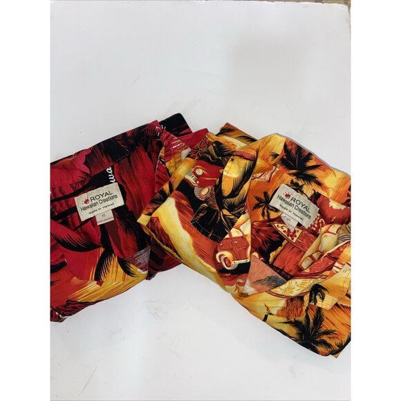 ROYAL Other - Hawaiian Button Up Theme Shirts XL By ROYAL. Bundle of 2